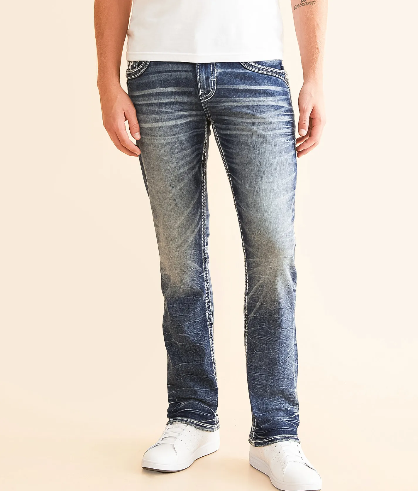 Rock Revival Jeans|Bottoms | Rock Revival Archie Slim Straight Stretch Jean Archie SJ202