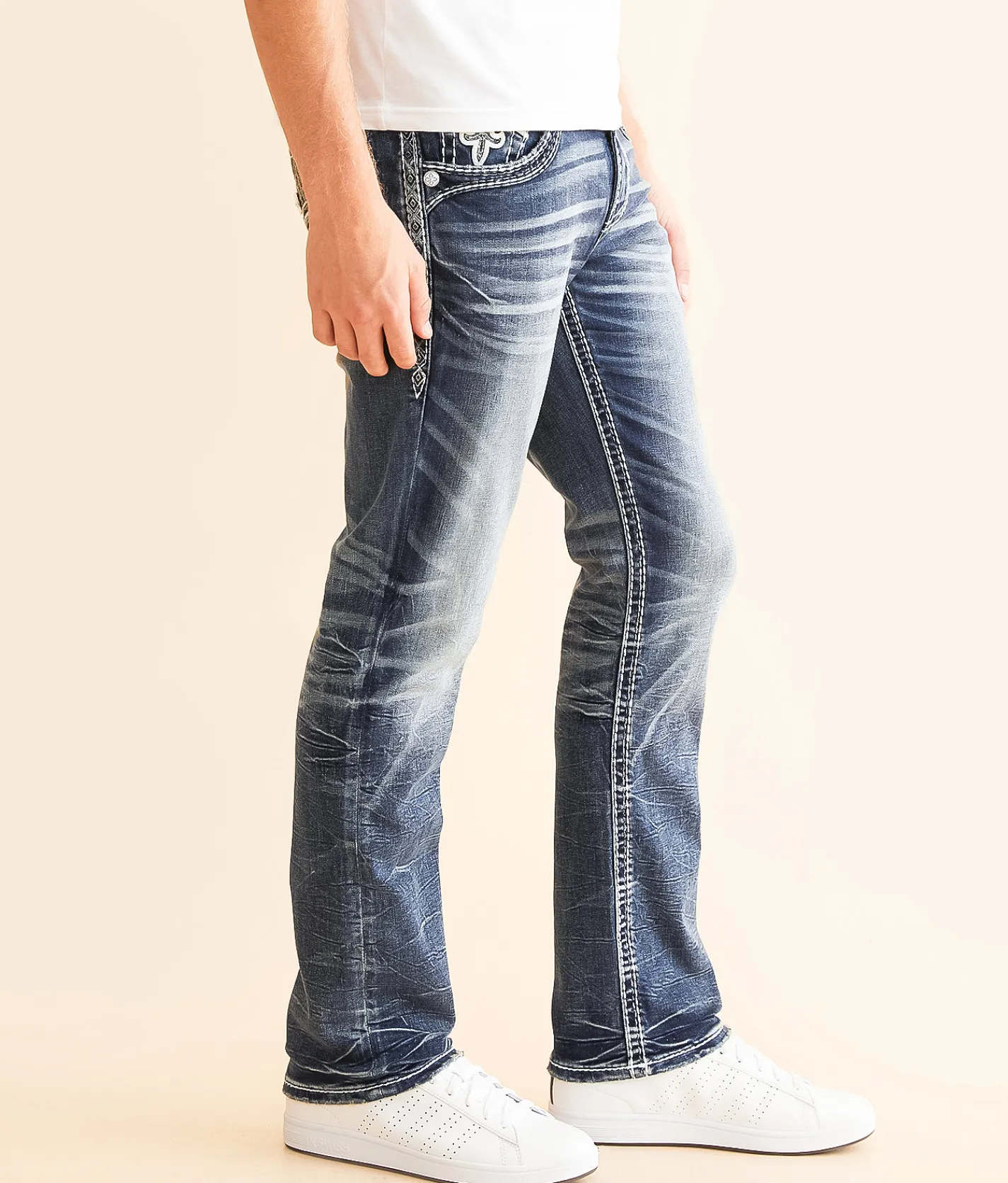 Rock Revival Jeans|Bottoms | Rock Revival Archie Slim Straight Stretch Jean Archie SJ202
