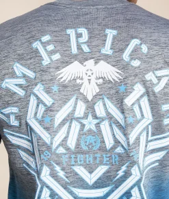 American Fighter Aredale T-Shirt Heather Grey Clearance