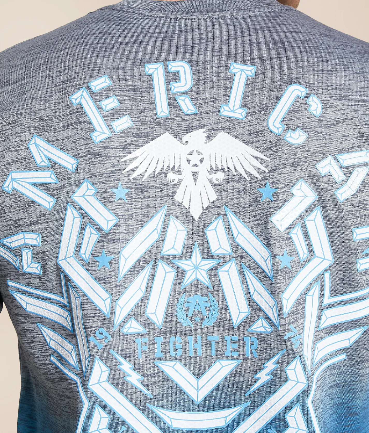 American Fighter Aredale T-Shirt Heather Grey Clearance