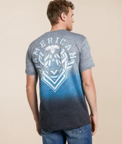 American Fighter Aredale T-Shirt Heather Grey Clearance