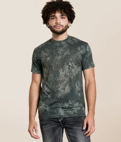 Tops|Graphic T-Shirts | American Fighter Aredale T-Shirt Sage Dk Sage