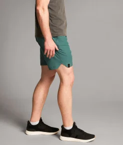 Bottoms|Activewear | Maven Co-op Arena Stretch Short Deep Teal