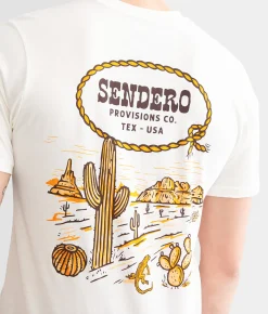 Graphic T-Shirts | Sendero Provisions Co. Arenoso T-Shirt Vintage White