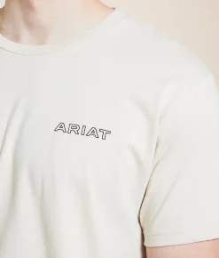 Graphic T-Shirts | Ariat Gallatin Bison T-Shirt Natural