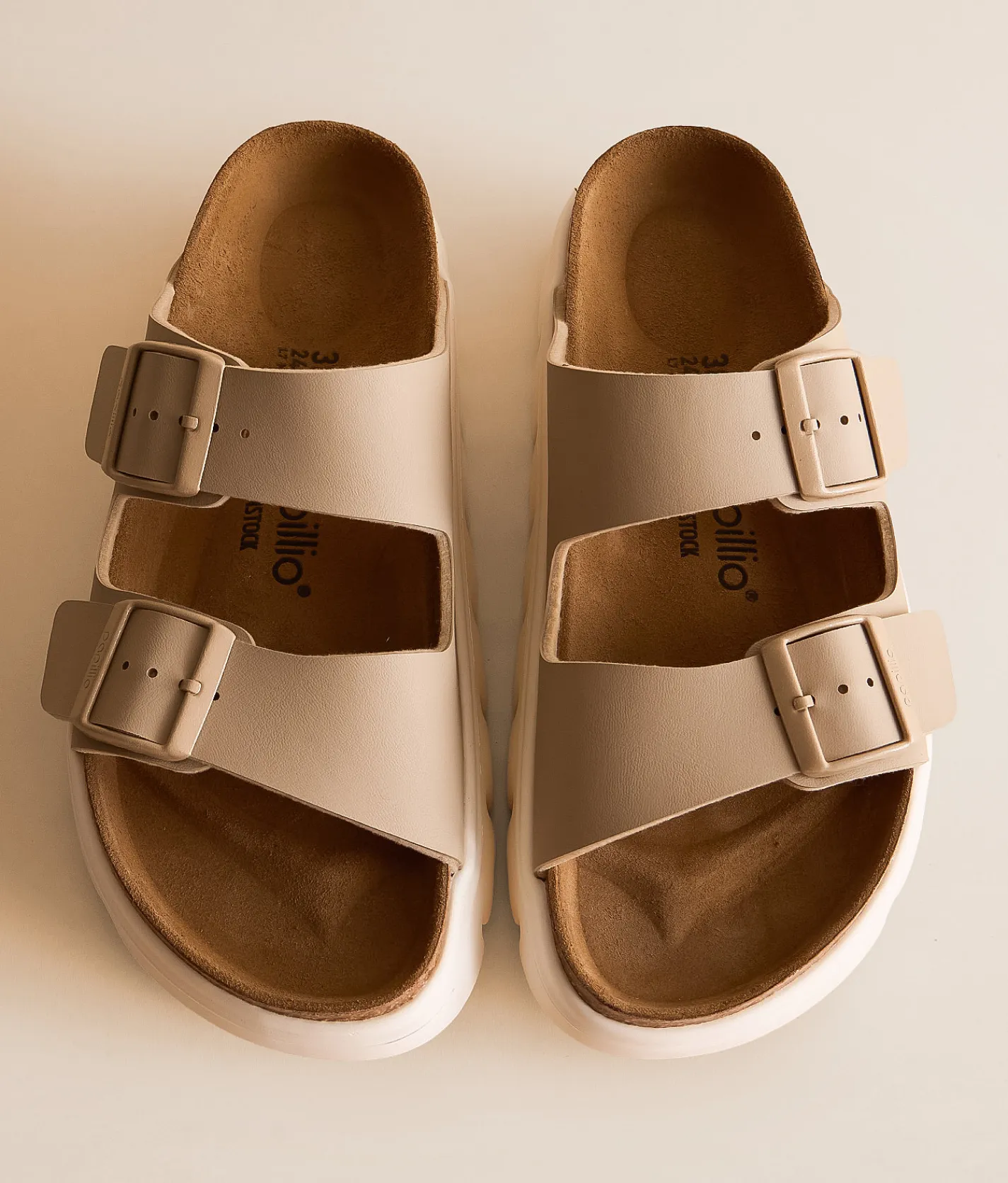 Shoes | Papillio by Birkenstock® Arizona Chunky Suede Sandal Sandcastle