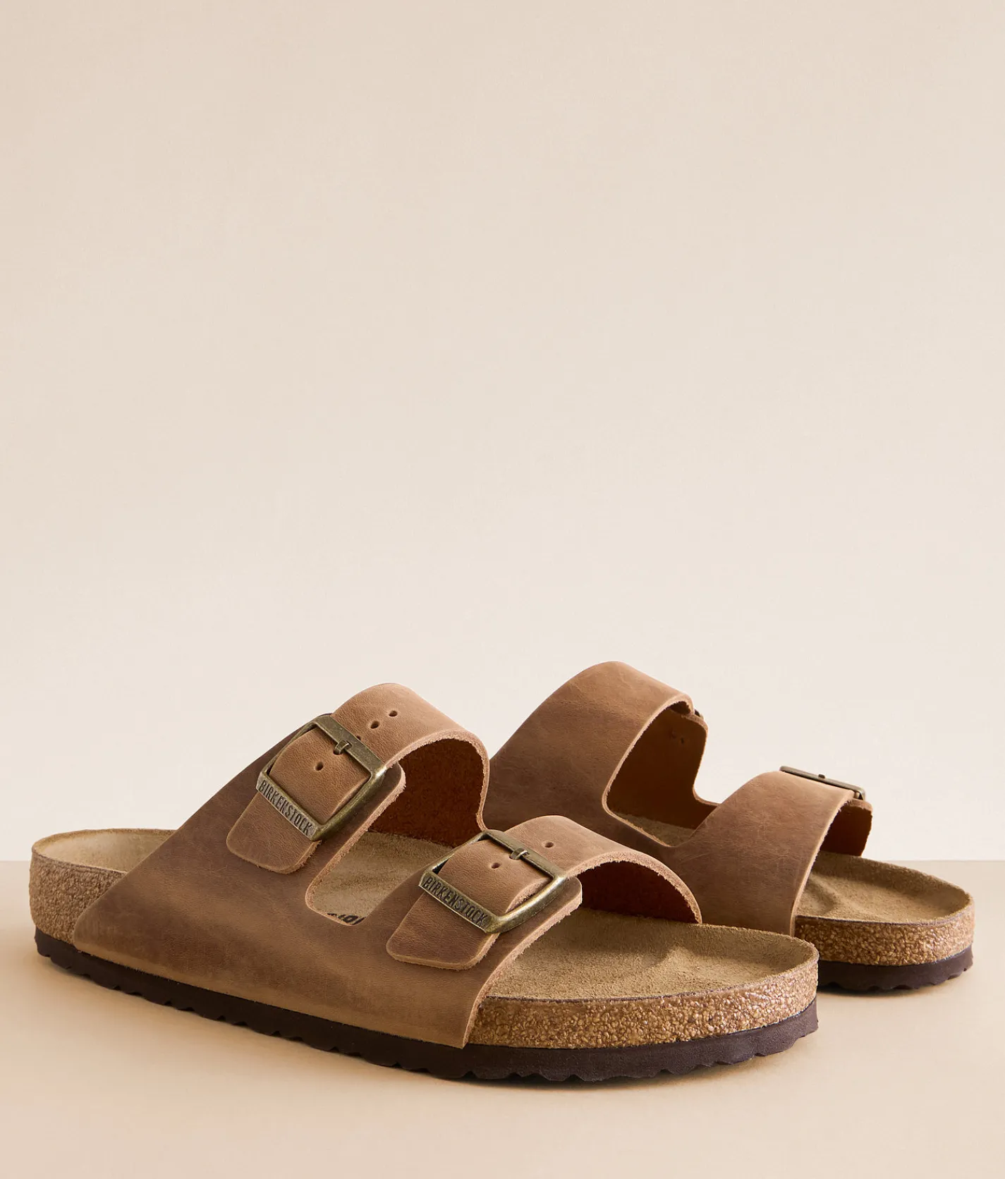 Birkenstock® Arizona Oiled Leather Sandal Cognac Oiled Leather Best