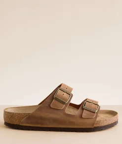 Activewear | Birkenstock® Arizona Oiled Leather Sandal Cognac Oiled Leather