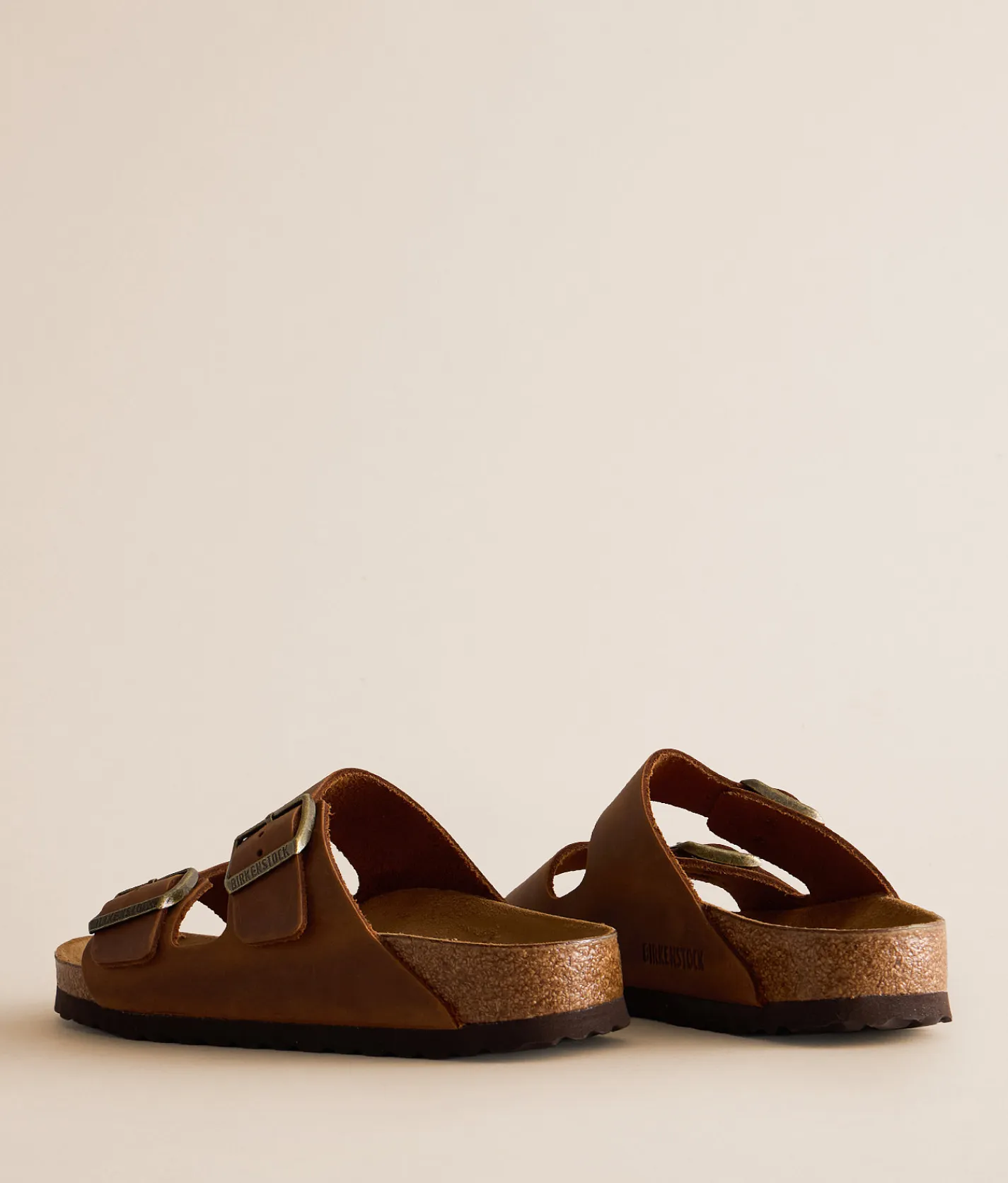 Shoes | Birkenstock® Arizona Oiled Leather Sandal Cognac