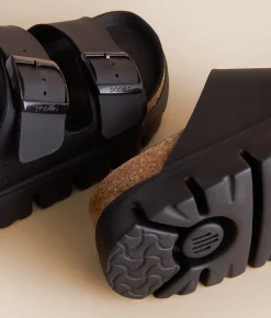 Shoes|Activewear | Papillio by Birkenstock® Arizona Platform Sandal Black Black