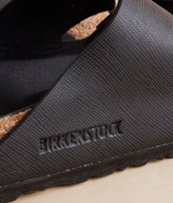 Birkenstock® Arizona Saffiano Sandal Black Sale