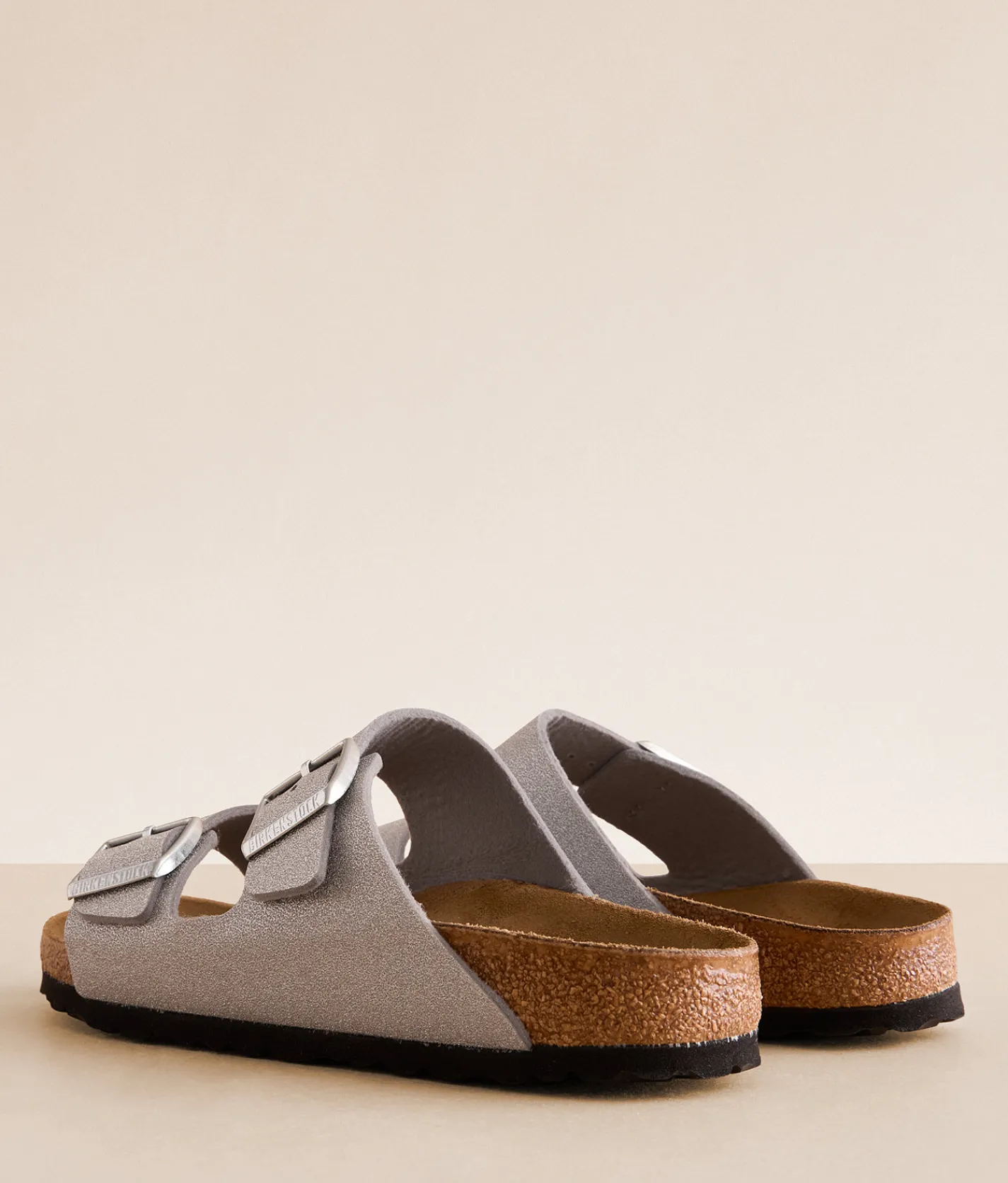 Birkenstock® Arizona Shiny Glitter Sandal Silver