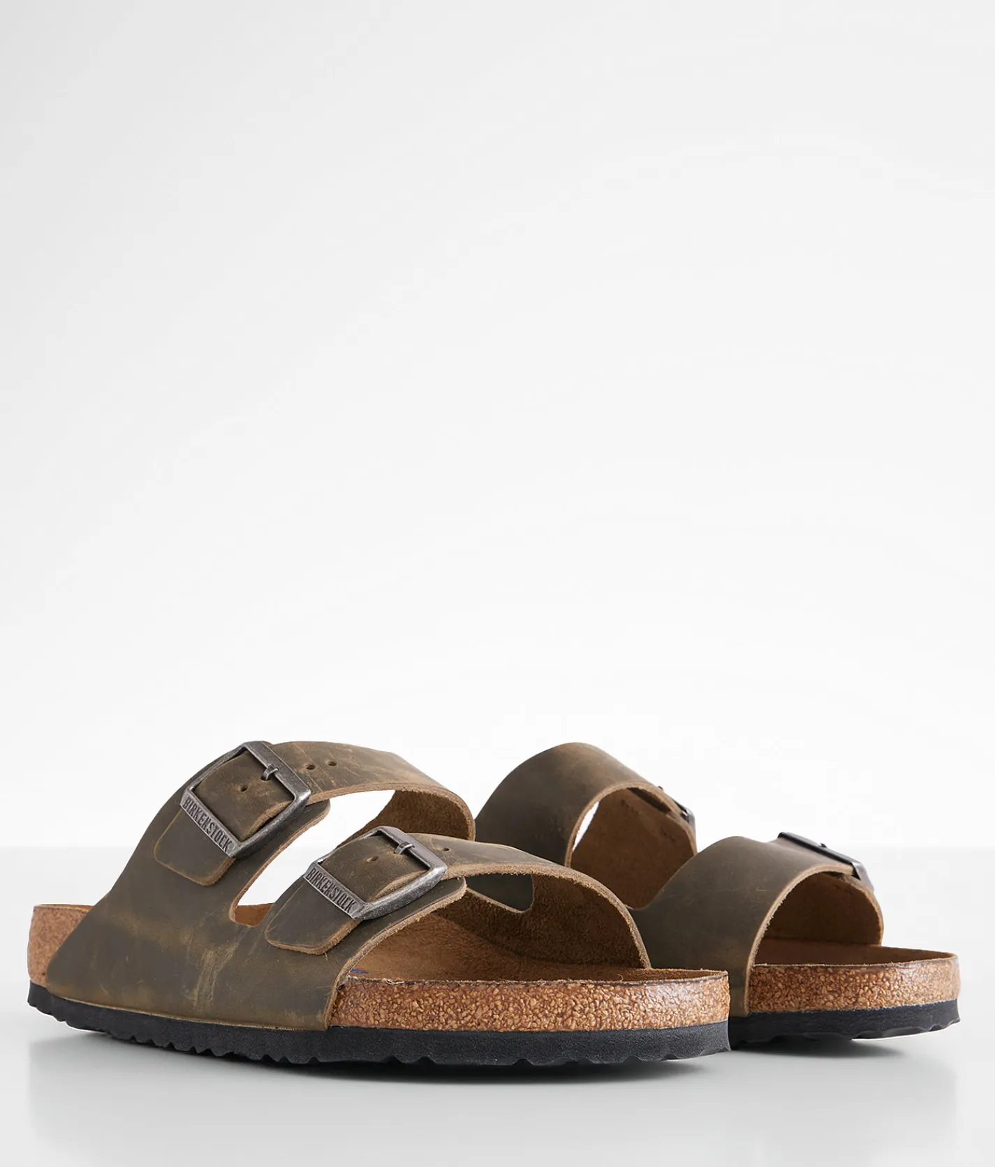 Activewear | Birkenstock® Arizona Soft Oiled Leather Sandal Oiled Leather Faded Khaki