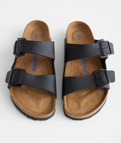 Activewear|Shoes | Birkenstock® Arizona Soft Sandal Birko Flor Black