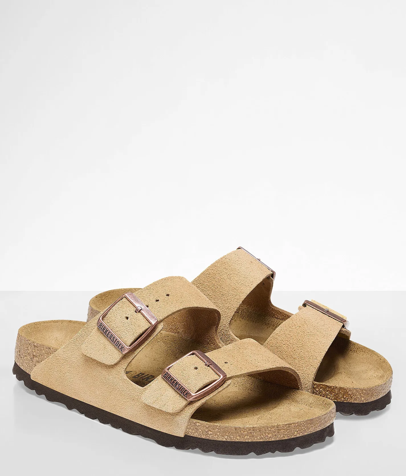 Shoes|Activewear | Birkenstock® Arizona Soft Suede Sandal Latte Cream