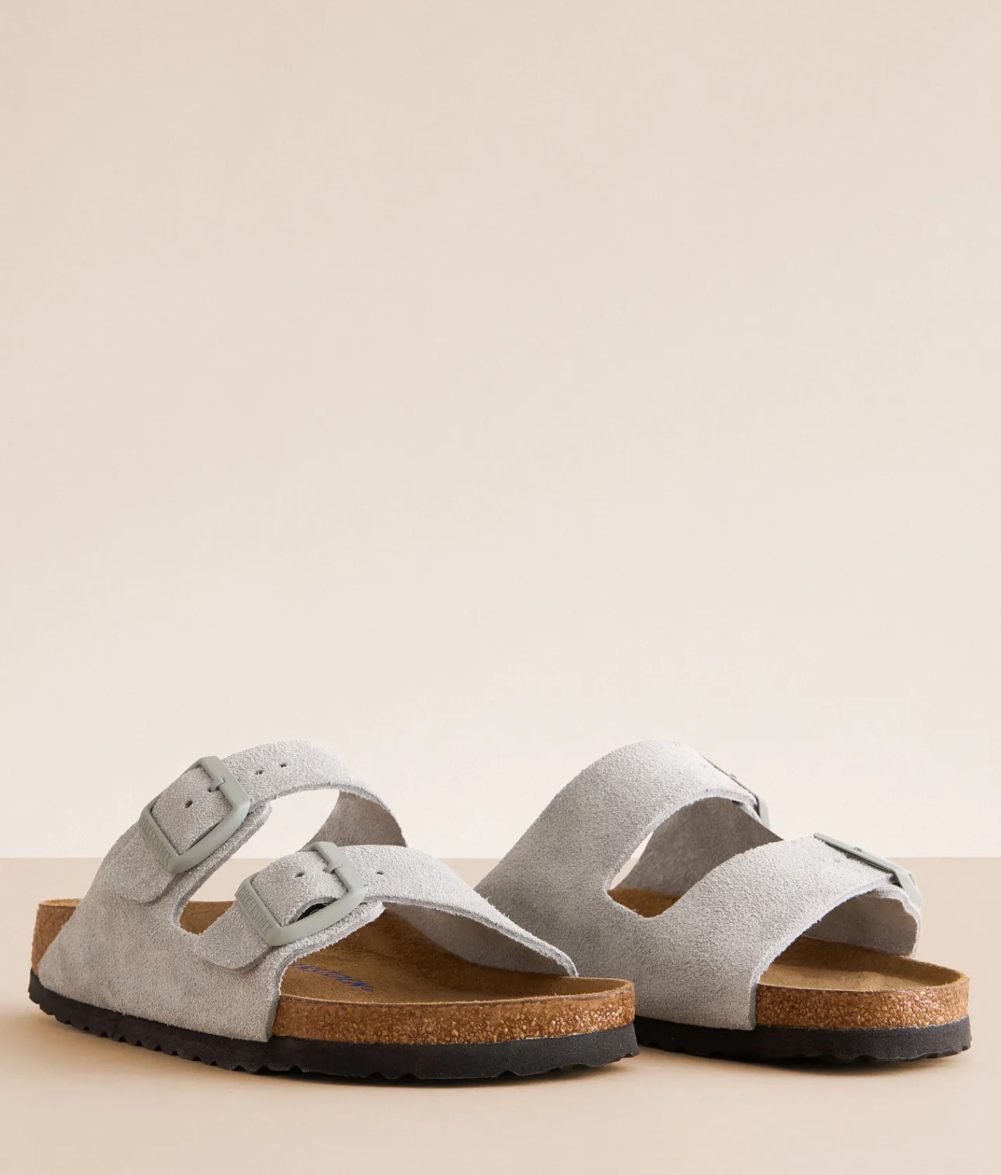 Shoes|Activewear | Birkenstock® Arizona Soft Suede Sandal Pure Sage