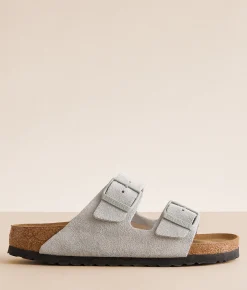 Shoes|Activewear | Birkenstock® Arizona Soft Suede Sandal Pure Sage