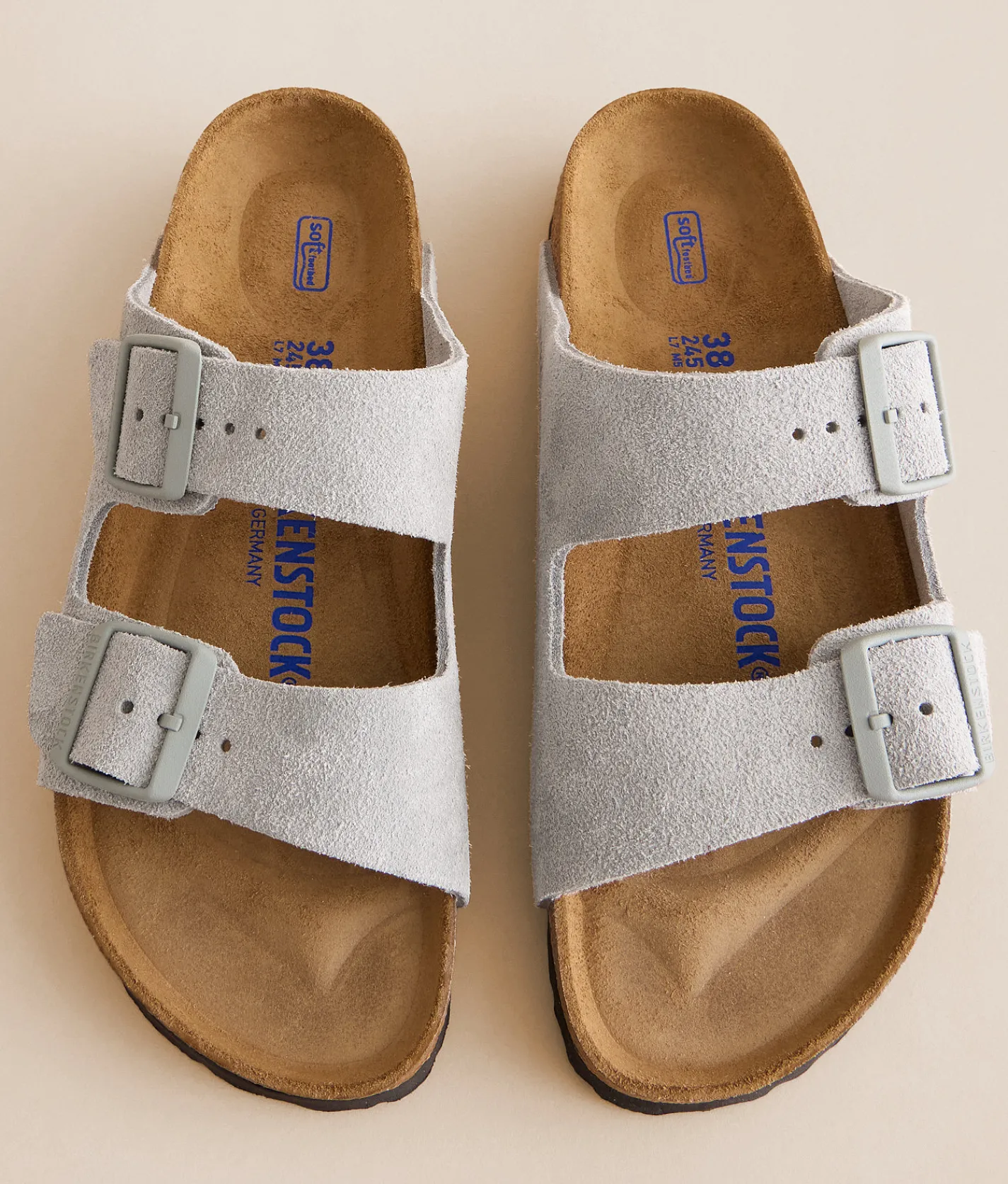 Shoes|Activewear | Birkenstock® Arizona Soft Suede Sandal Pure Sage