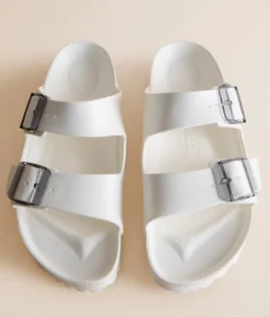 Shoes | Birkenstock® Arizona Stealth Buckle Sandal White