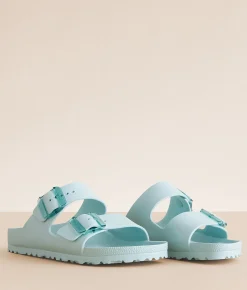 Birkenstock® Arizona Stealth Buckle Sandal Light Rose Hot