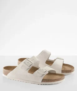 Birkenstock® Arizona Suede Leather Sandal Antique White Online