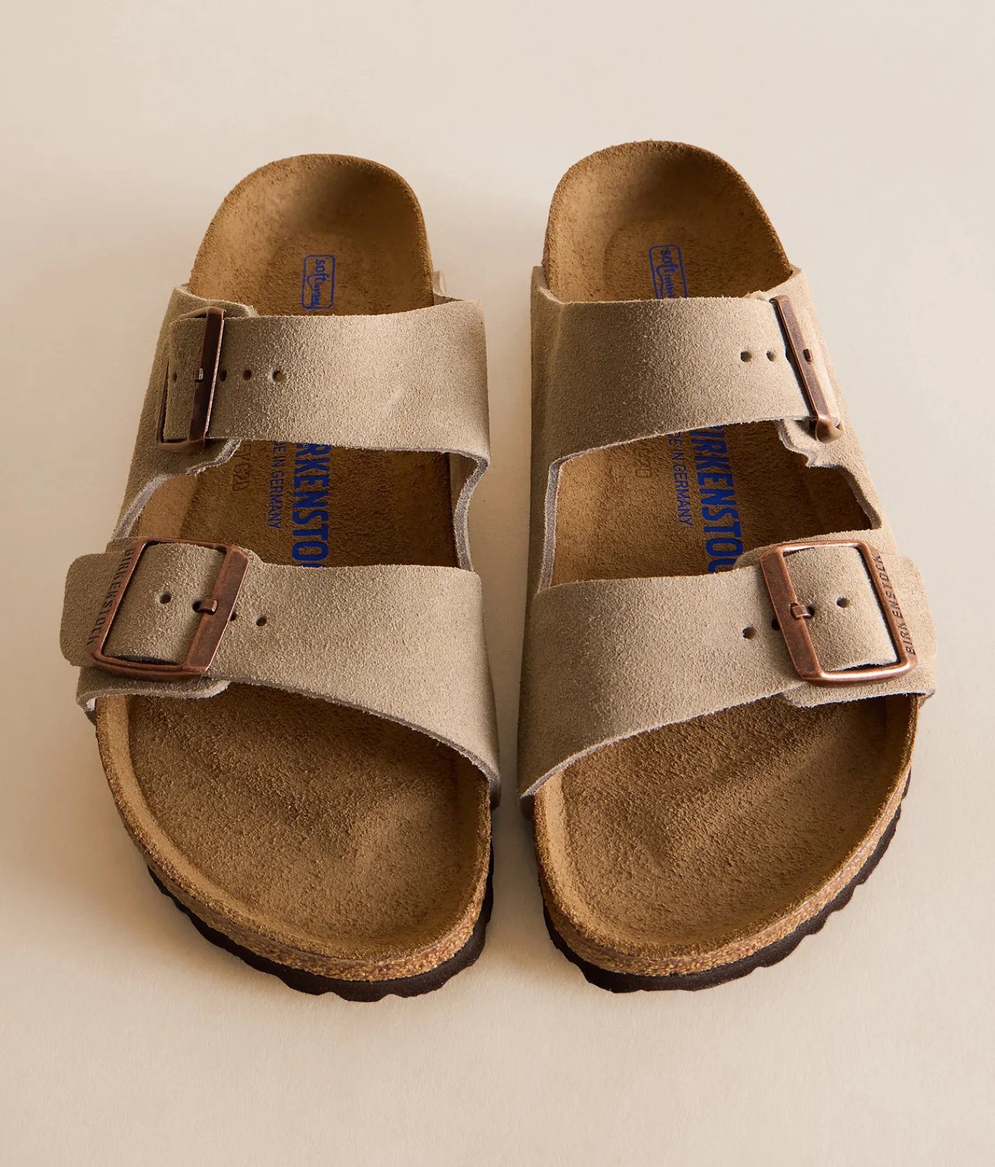 Shoes|Activewear | Birkenstock® Arizona Suede Sandal Taupe