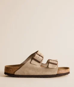 Shoes|Activewear | Birkenstock® Arizona Suede Sandal Taupe