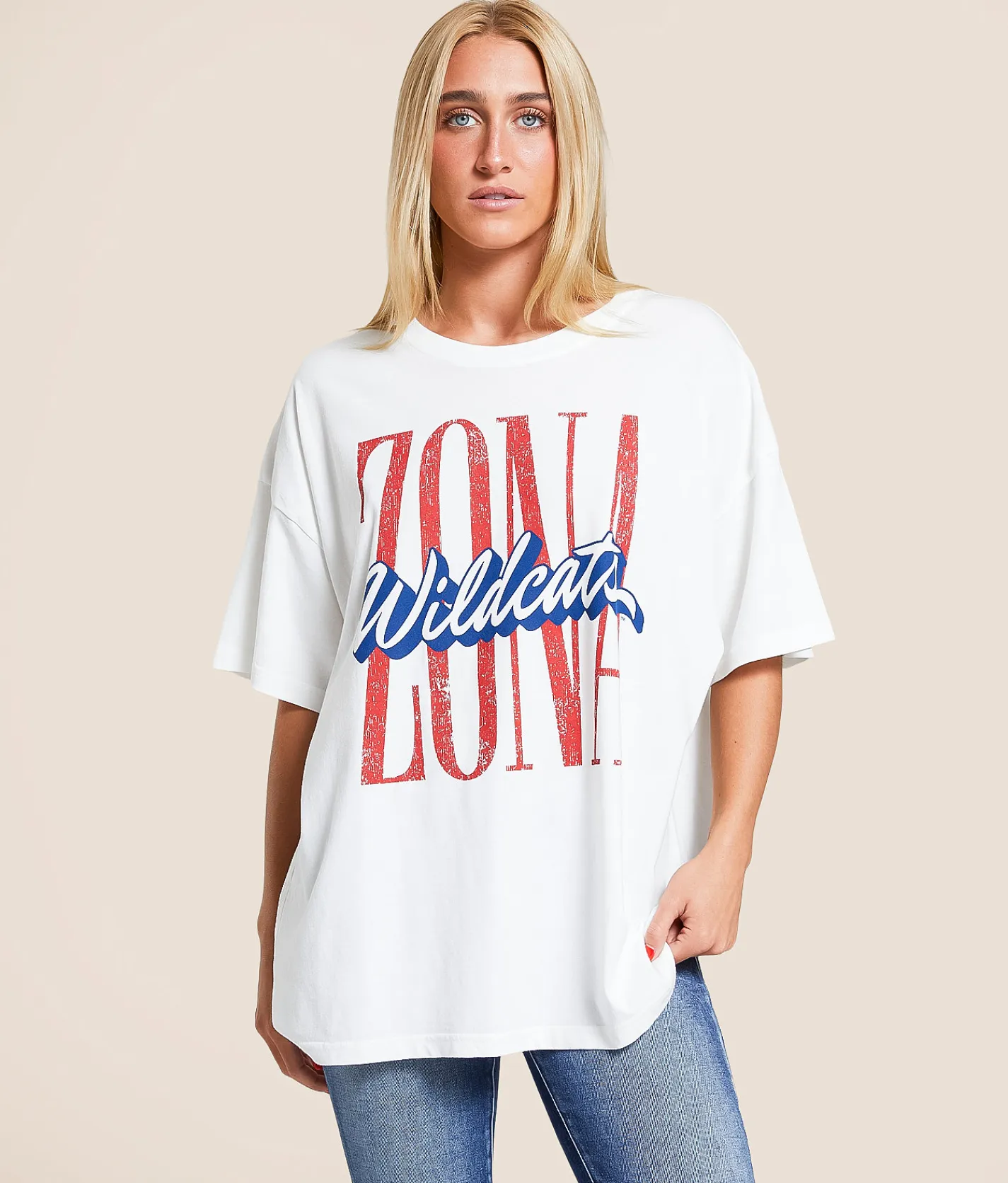 Tops | Gameday SOCIAL® Arizona Wildcats T-Shirt White