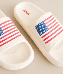 Mia Arizonna Flag Slide Cream Flag Sale