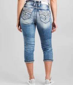 Rock Revival Arona Easy Stretch Cropped Jean Arona EC204 Sale