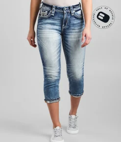Rock Revival Arona Easy Stretch Cropped Jean Arona EC204 Sale