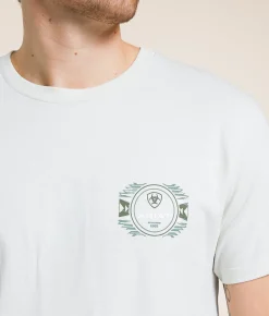 Graphic T-Shirts | Ariat Arroyo Mark T-Shirt Silver Birch