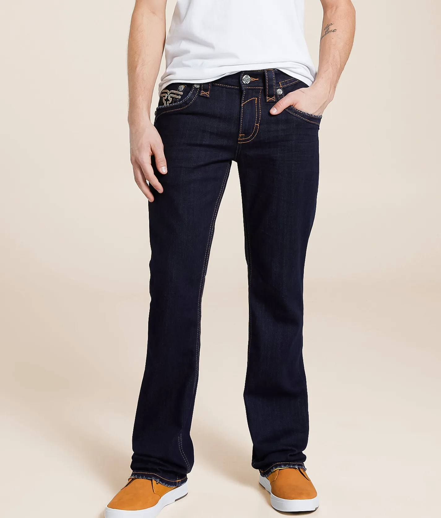 Rock Revival Arther Boot Stretch Jean Arther B237 Discount