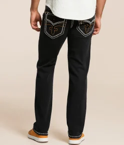 Rock Revival Arther Straight Stretch Jean Arther J347 New