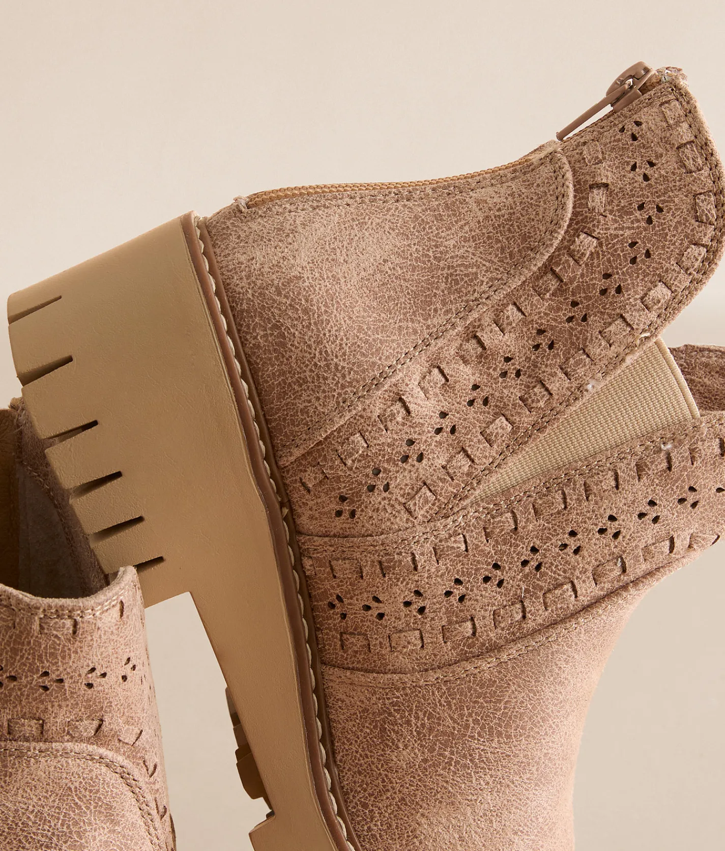 Shoes | Very G Aryana Ankle Boot Beige