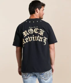 Rock Revival Asher T-Shirt Black