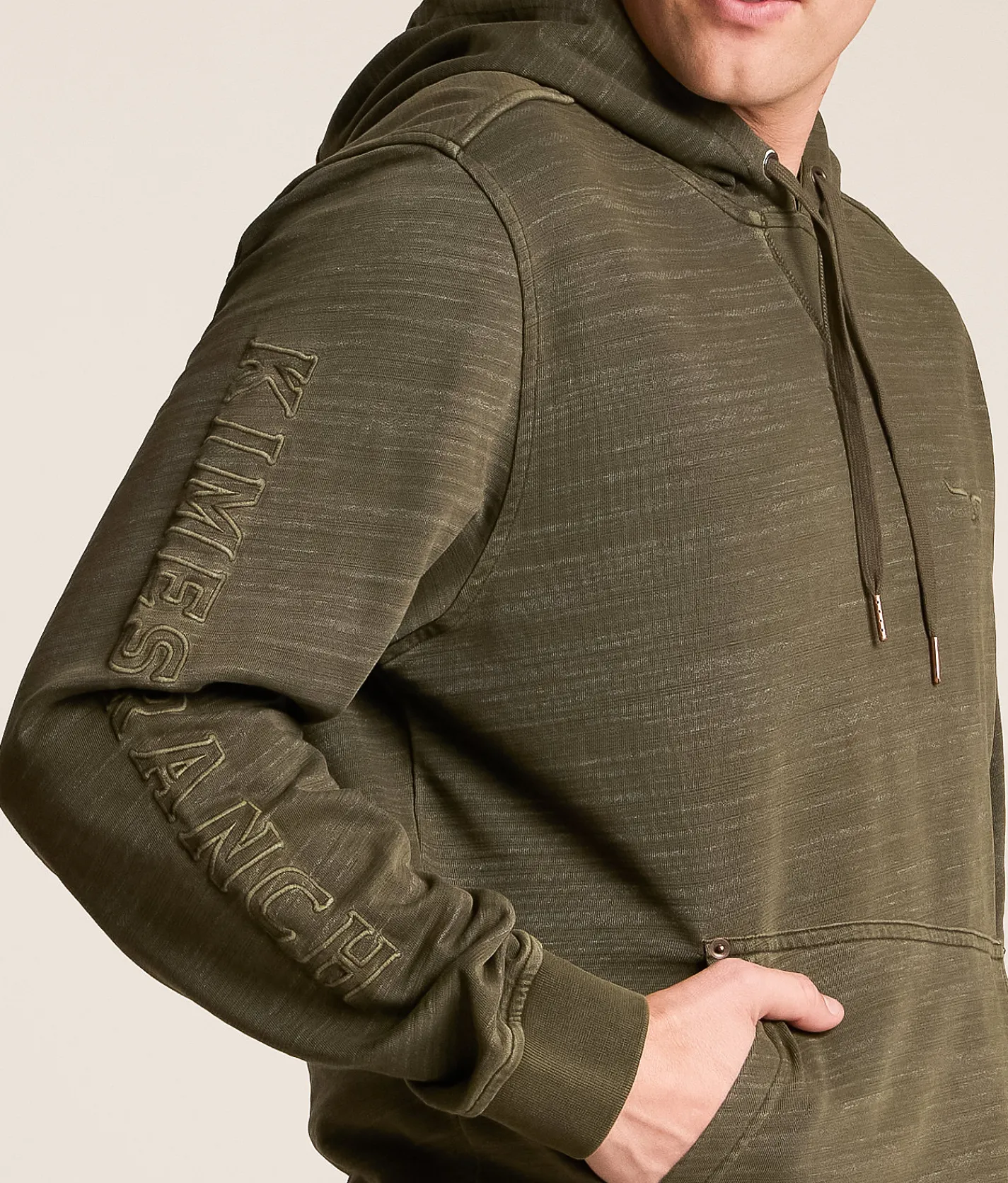 Kimes Ranch Ashton Hoodie Dark Olive New