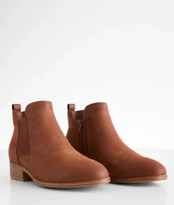 Mia Ashwin Ankle Boot Cognac Best