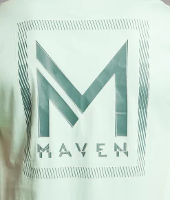 Tops|Graphic T-Shirts | Maven Co-op Askewed T-Shirt Teal