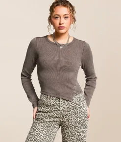 Tops | Gilded Intent Asymmetrical Top Iron