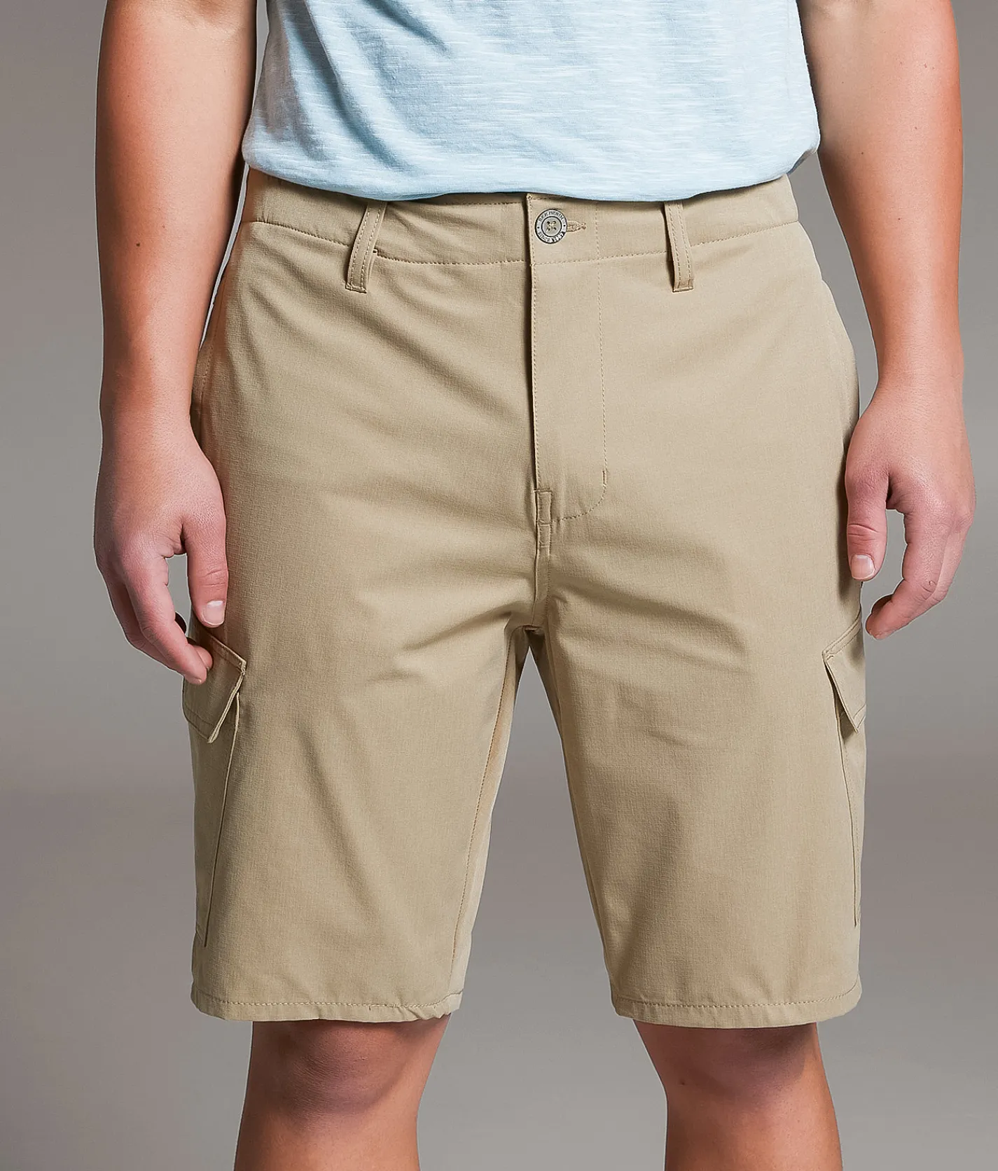 BKE Atherton Cargo Stretch Hybrid Short Chinchilla Online