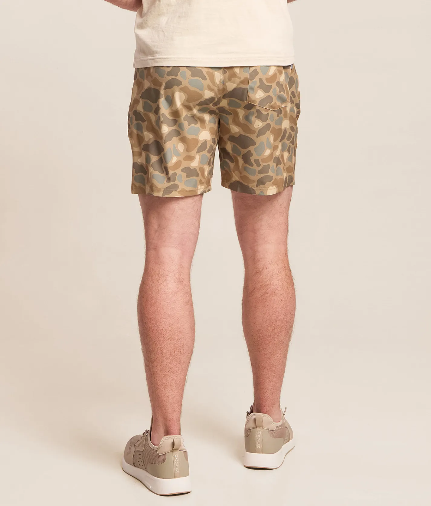 BURLEBO Athletic Camo Stretch Short Pintail Camo