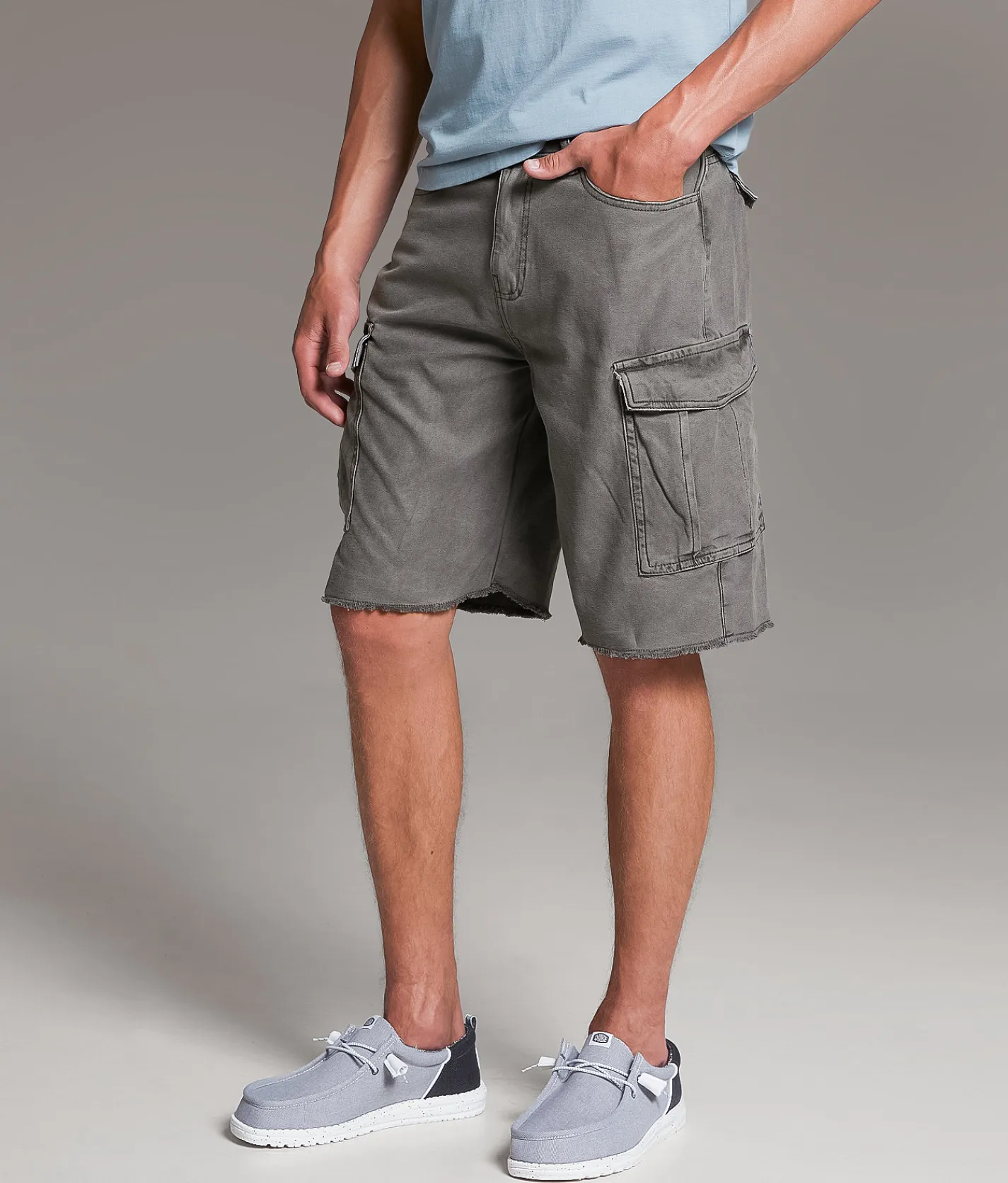 BKE Athletic Cargo Short Eiffel Tower Discount