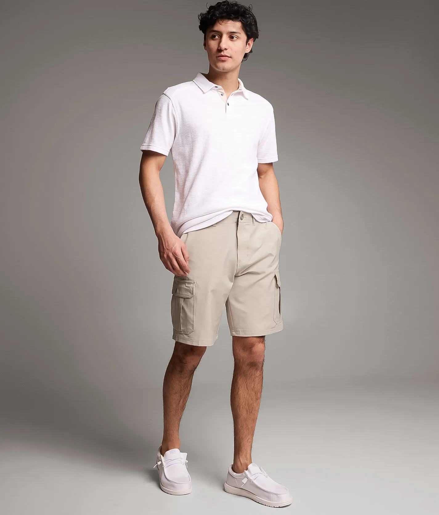 BKE Athletic Cargo Stretch Short Stone Online