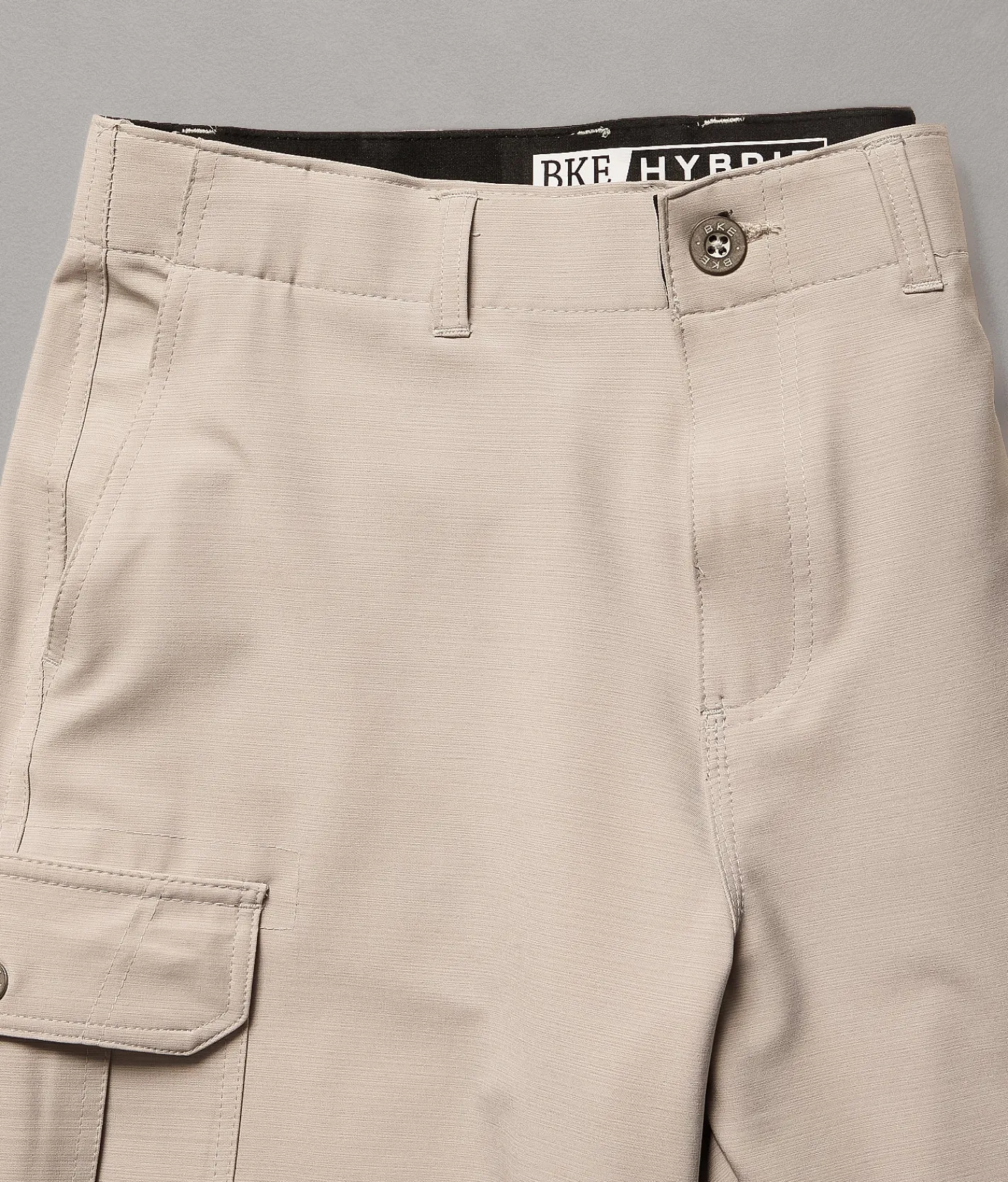 BKE Athletic Cargo Stretch Short Stone Online