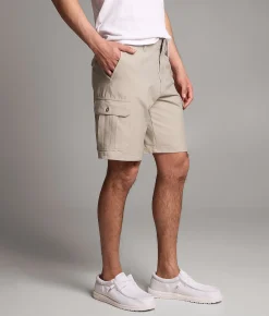 BKE Athletic Cargo Stretch Short Stone Online