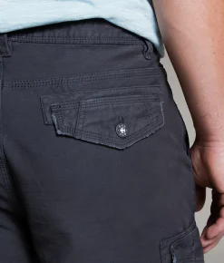 BKE Athletic Cargo Stretch Short Raven Best