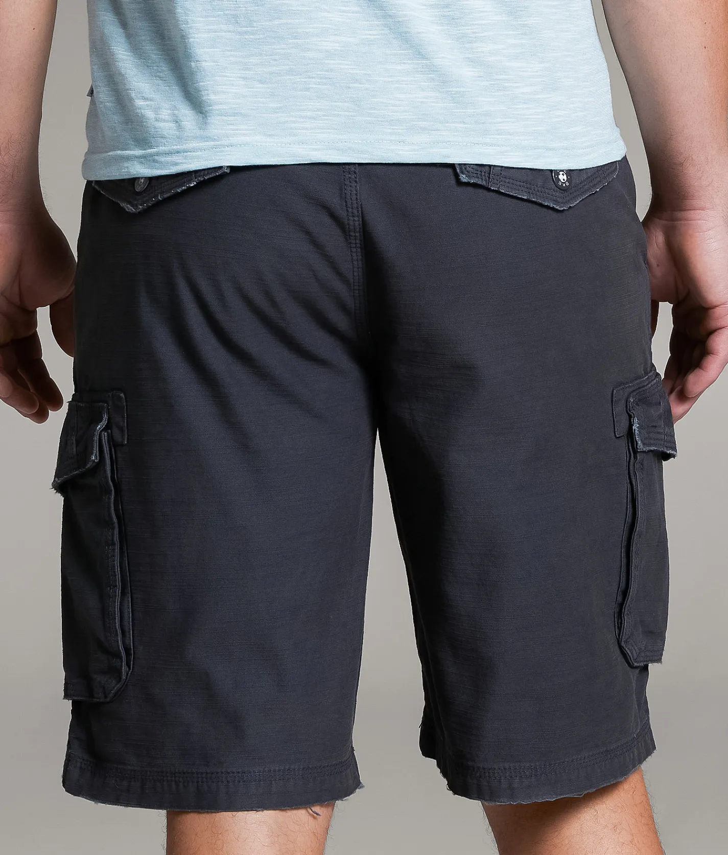 BKE Athletic Cargo Stretch Short Raven Best