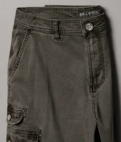 BKE Athletic Cargo Stretch Short Morally Grey Clearance