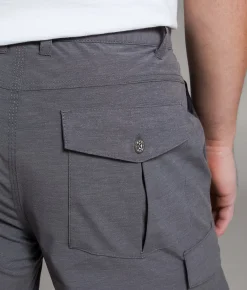 BKE Athletic Cargo Stretch Walkshort Iron Gate New